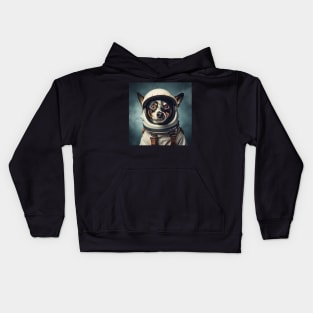 Astro Dog - Rat Terrier Kids Hoodie